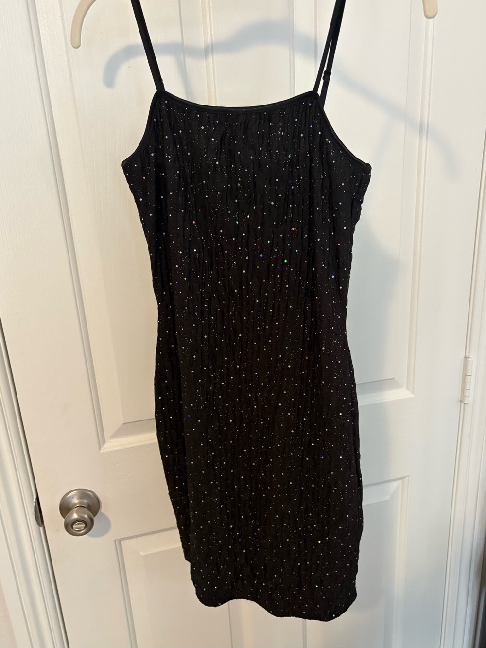 sparkly cami dress